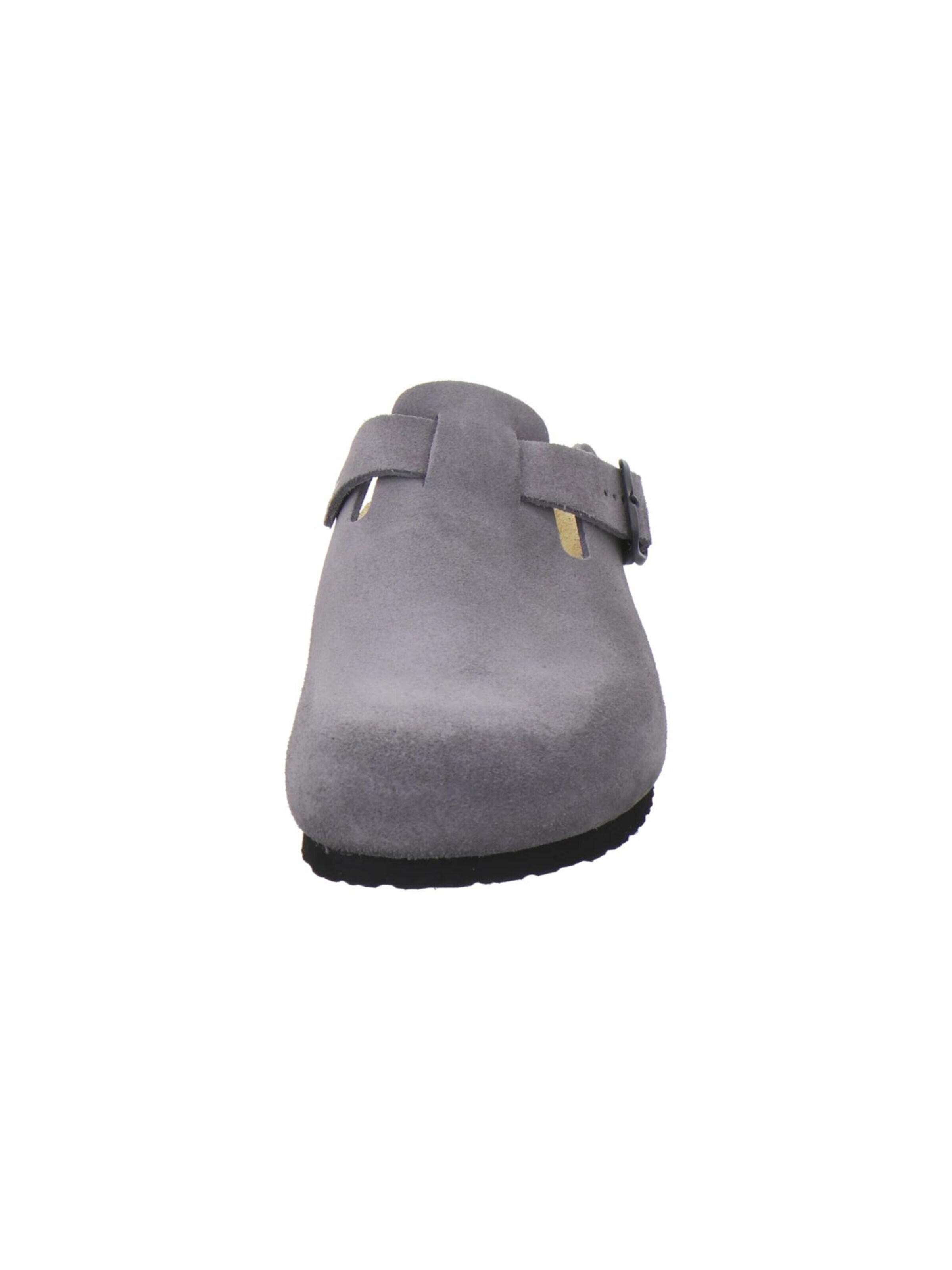 AFS-Schuhe Clogs 'Clogs Herren graphit Veloursleder' in Grijs