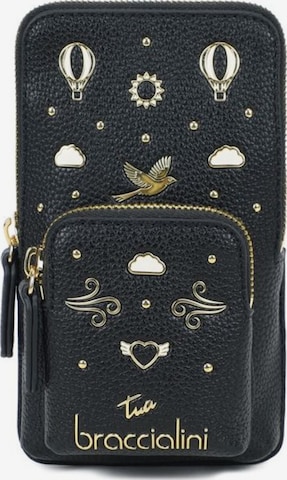 Sac à bandoulière 'Jinny' Braccialini en noir : devant