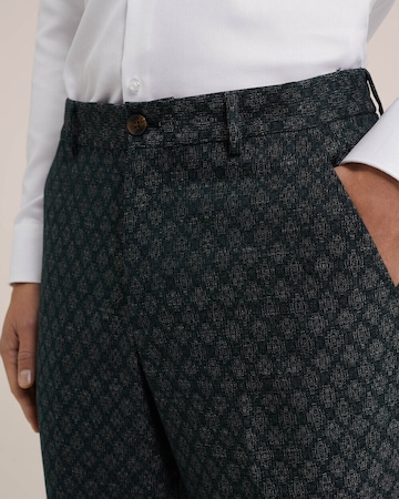 Coupe slim Pantalon à plis WE Fashion en gris