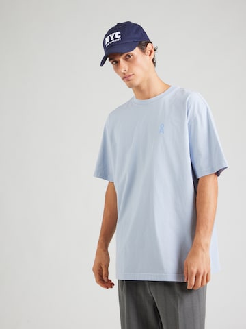 ARMEDANGELS Тениска 'MAARKOS' в синьо: отпред