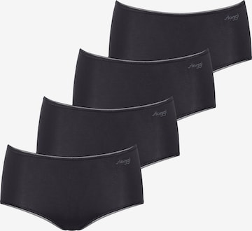 SLOGGI Slip 'Pure Comfort' in Schwarz: Vorderseite