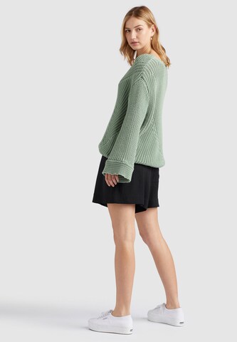 khujo Pullover 'Nikki' in Grün