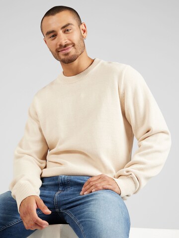 Les Deux Pullover 'Gary' in Beige
