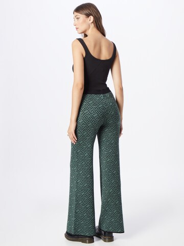 GUESS Wide leg Broek in Groen