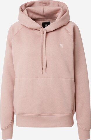 Sweat-shirt 'Premium core 2.0' G-Star RAW en rose : devant