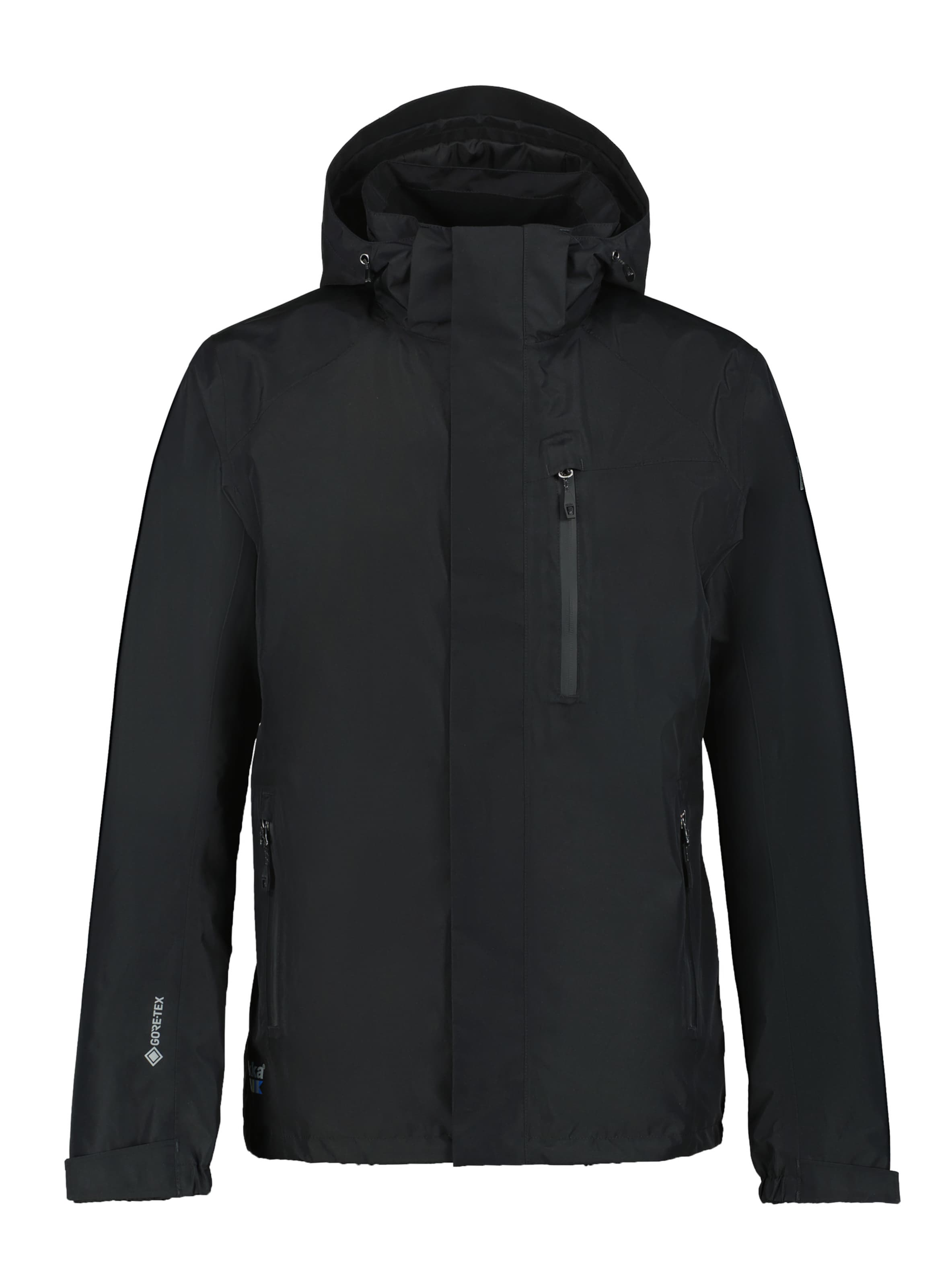 Rukka Яке Outdoor 'Pajusaari' в черно: отпред