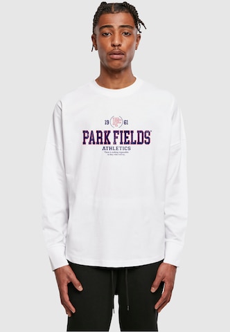 Merchcode Shirt 'Park Fields' in Weiß: predná strana