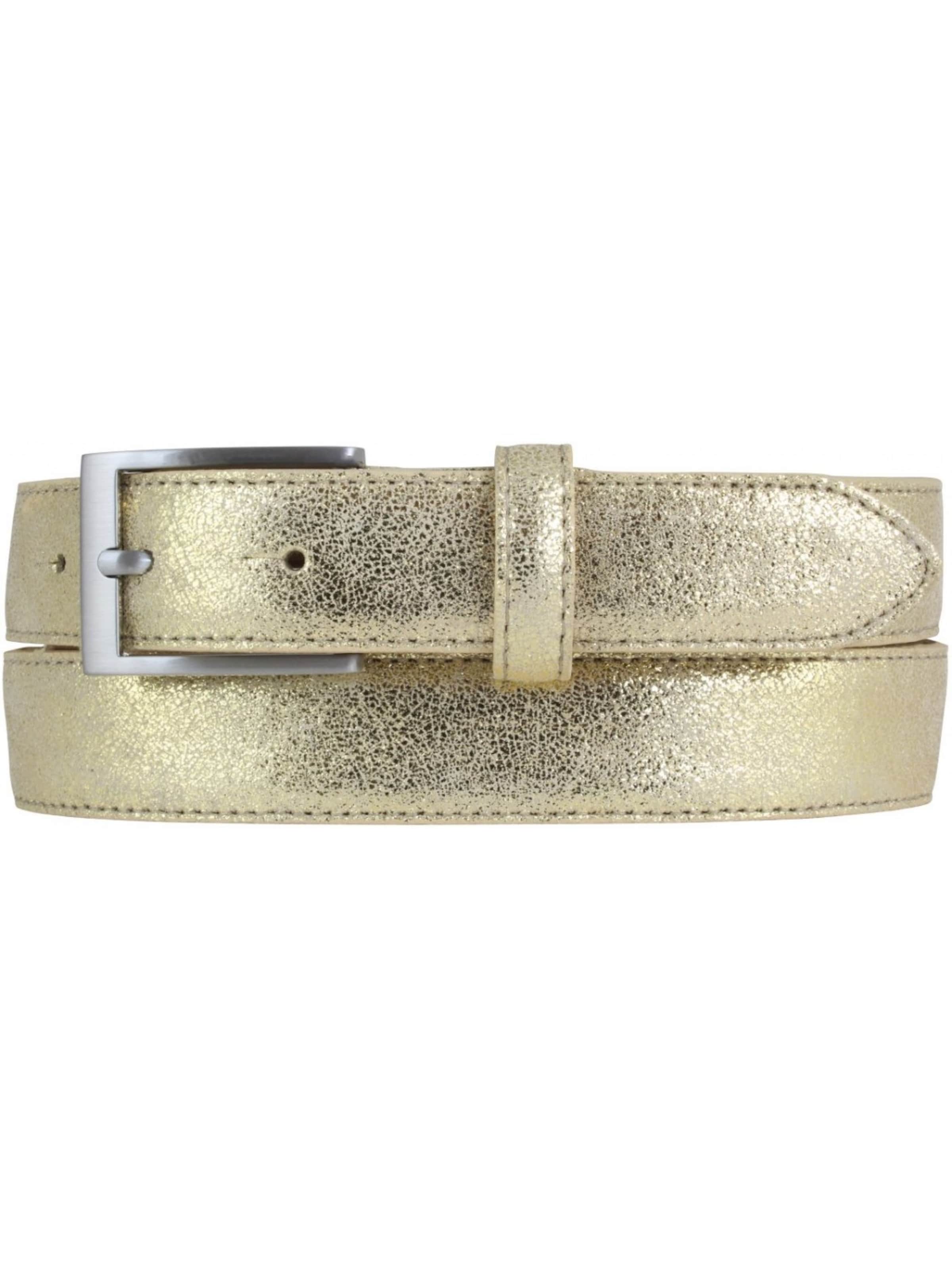 BELTINGER Gürtel 'Tommaso'‌‌‌ in Gold: Vorderseite