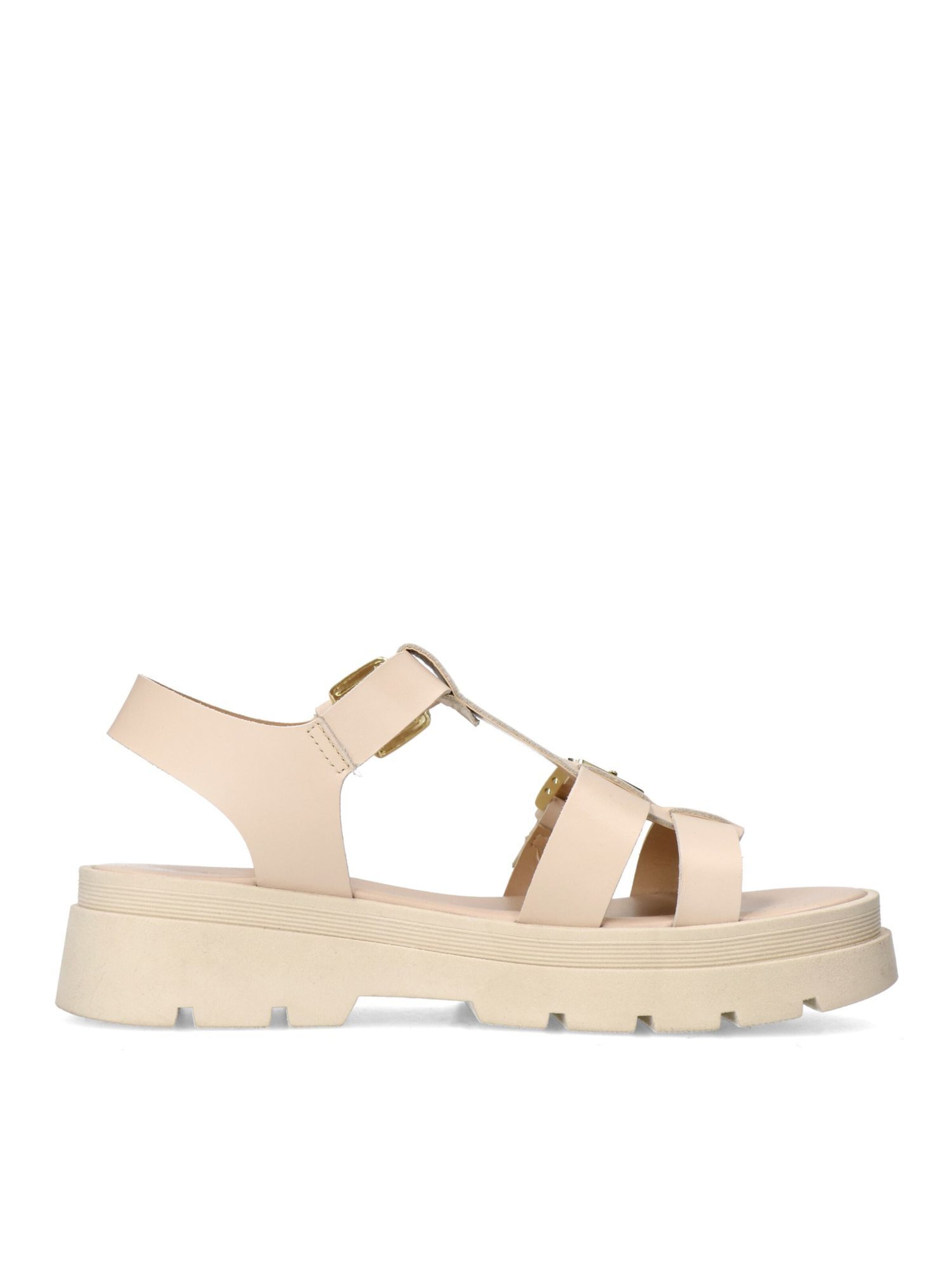 SACHA Sandale in Beige