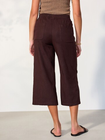 Loosefit Pantalon Next en marron