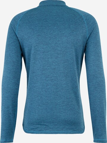 ODLO Athletic Fleece Jacket 'Tencia' in Blue