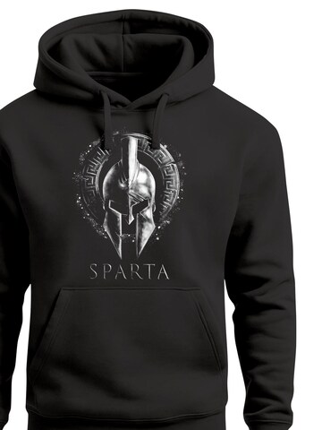 Neverless Sweatshirt 'Sparta'‌‌‌ in Schwarz