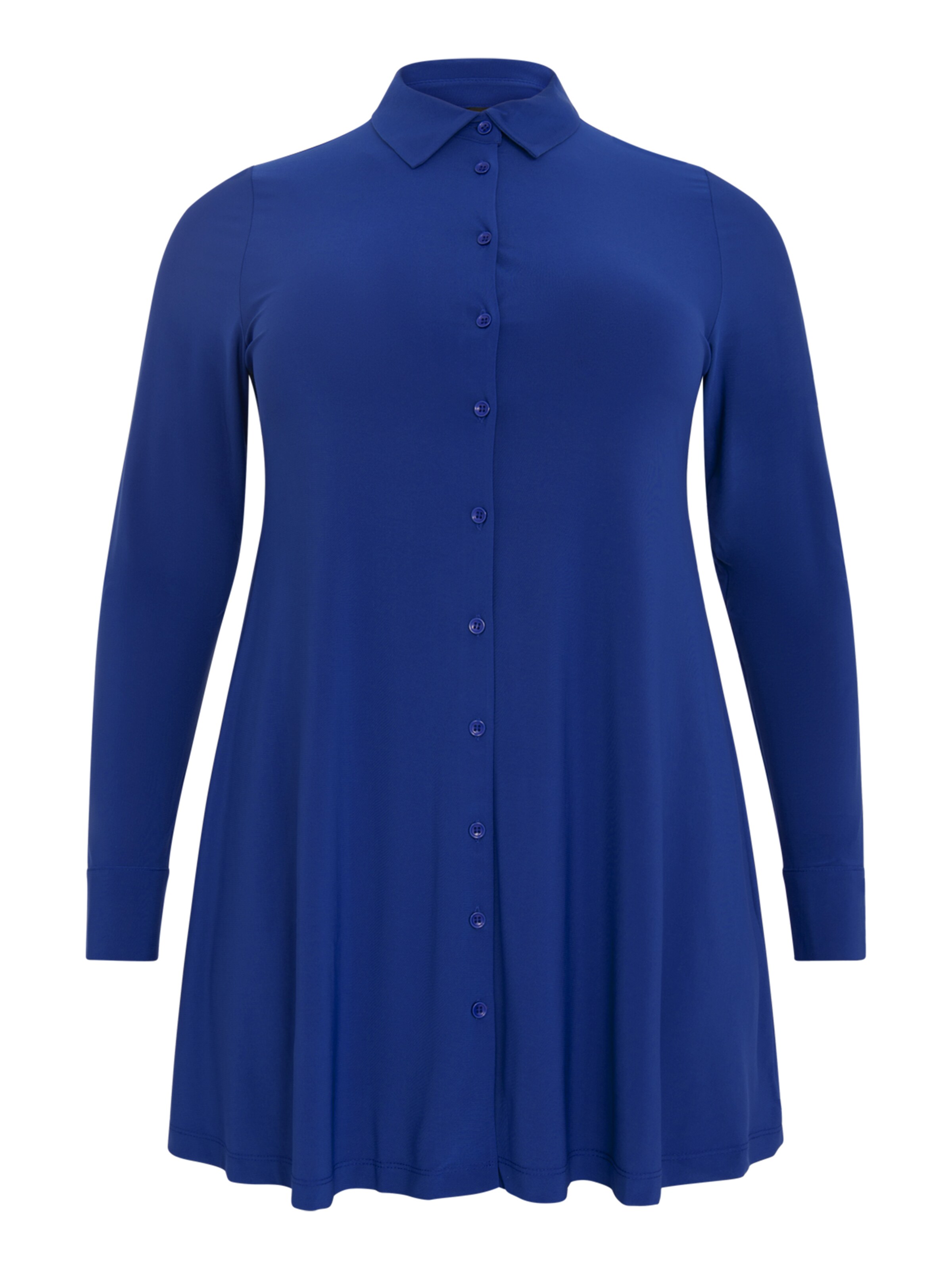 YOEK Bluse in Blau: Vorderseite