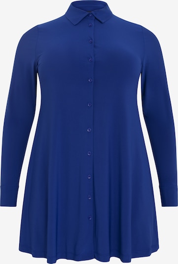 Yoek Bluse in indigo, Produktansicht