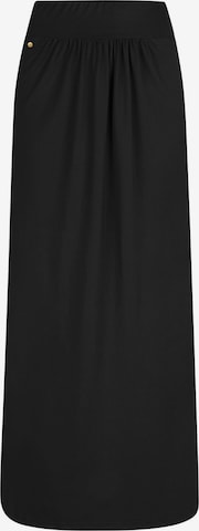 Chic by Lirette Rok 'Maxi skirt Natural' in Zwart: voorkant