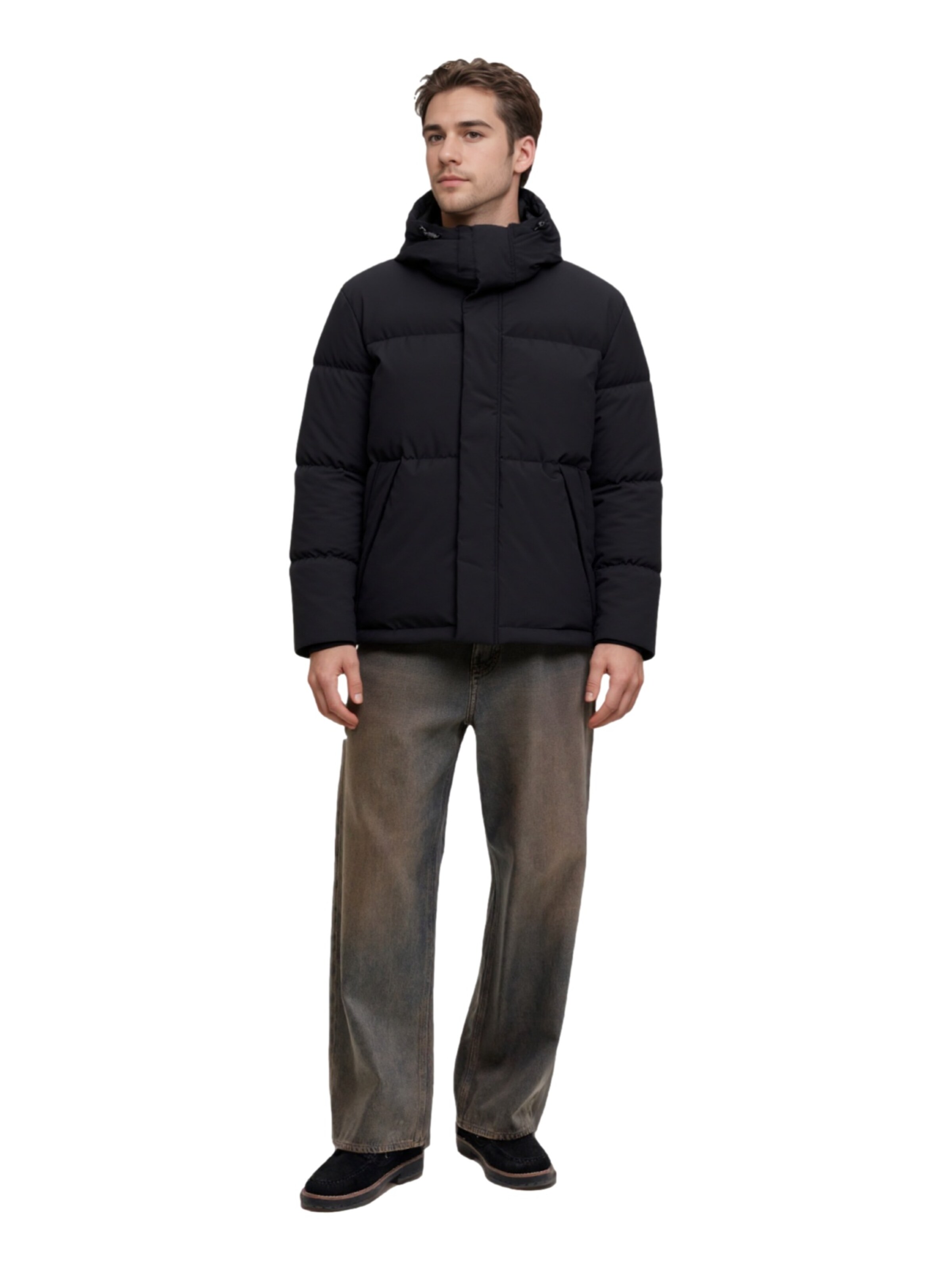 JACK & JONES Vinterjacka 'JJESoho' i svart