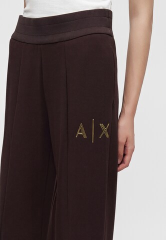 ARMANI EXCHANGE regular Παντελόνι σε καφέ
