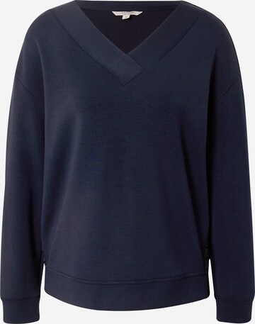 comma casual identity Sweatshirt i blå: forside