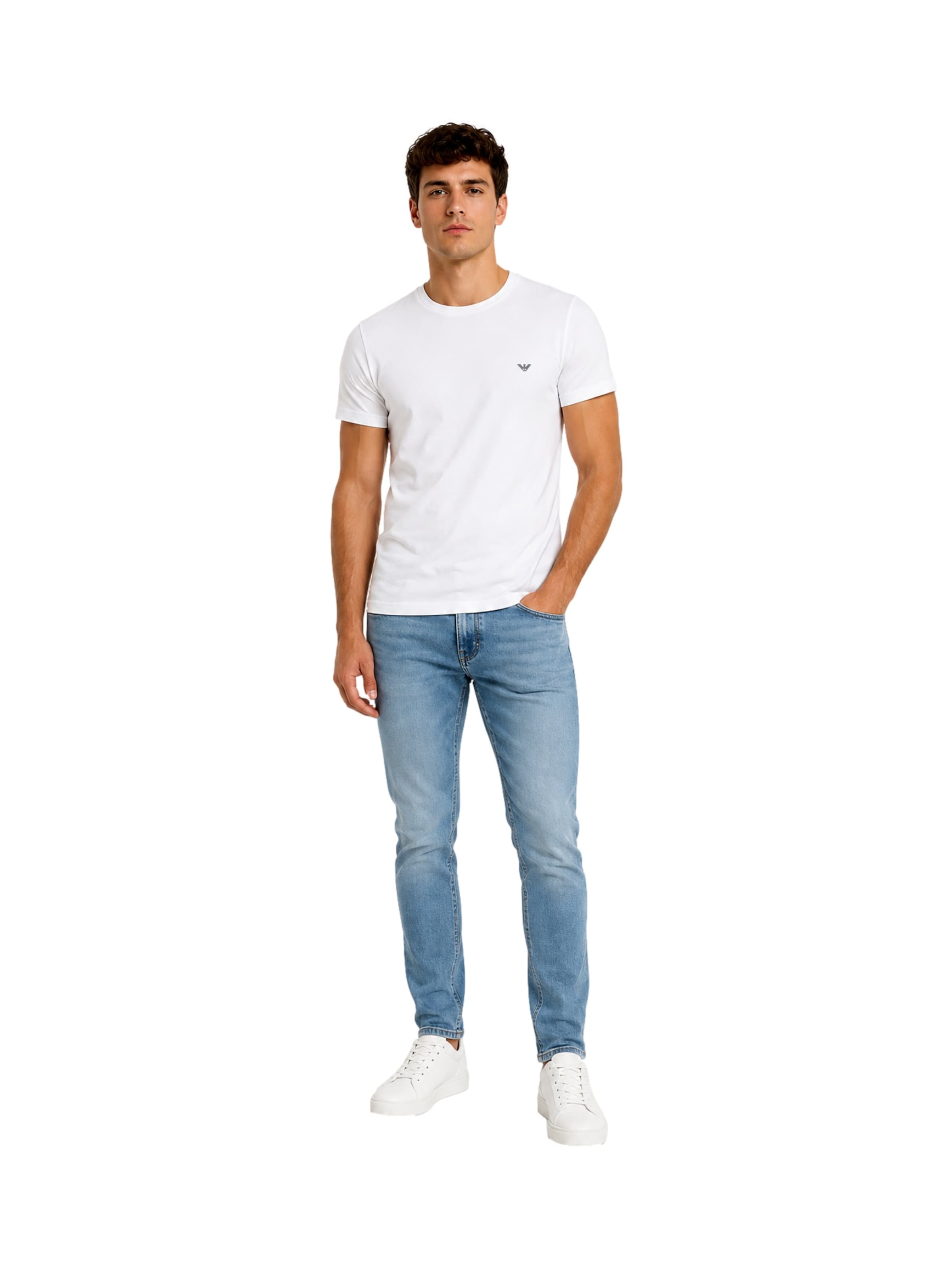 Emporio Armani Majica | bela barva