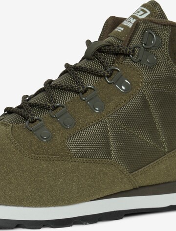 BLEND High-Top Sneakers in Green