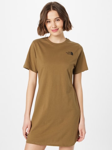 THE NORTH FACE Dress in Green: front