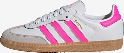 ADIDAS ORIGINALS Baskets 'Samba' en mastic / or / rose / blanc, Vue avec produit