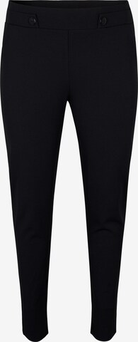 Coupe slim Pantalon Zizzi en noir : devant