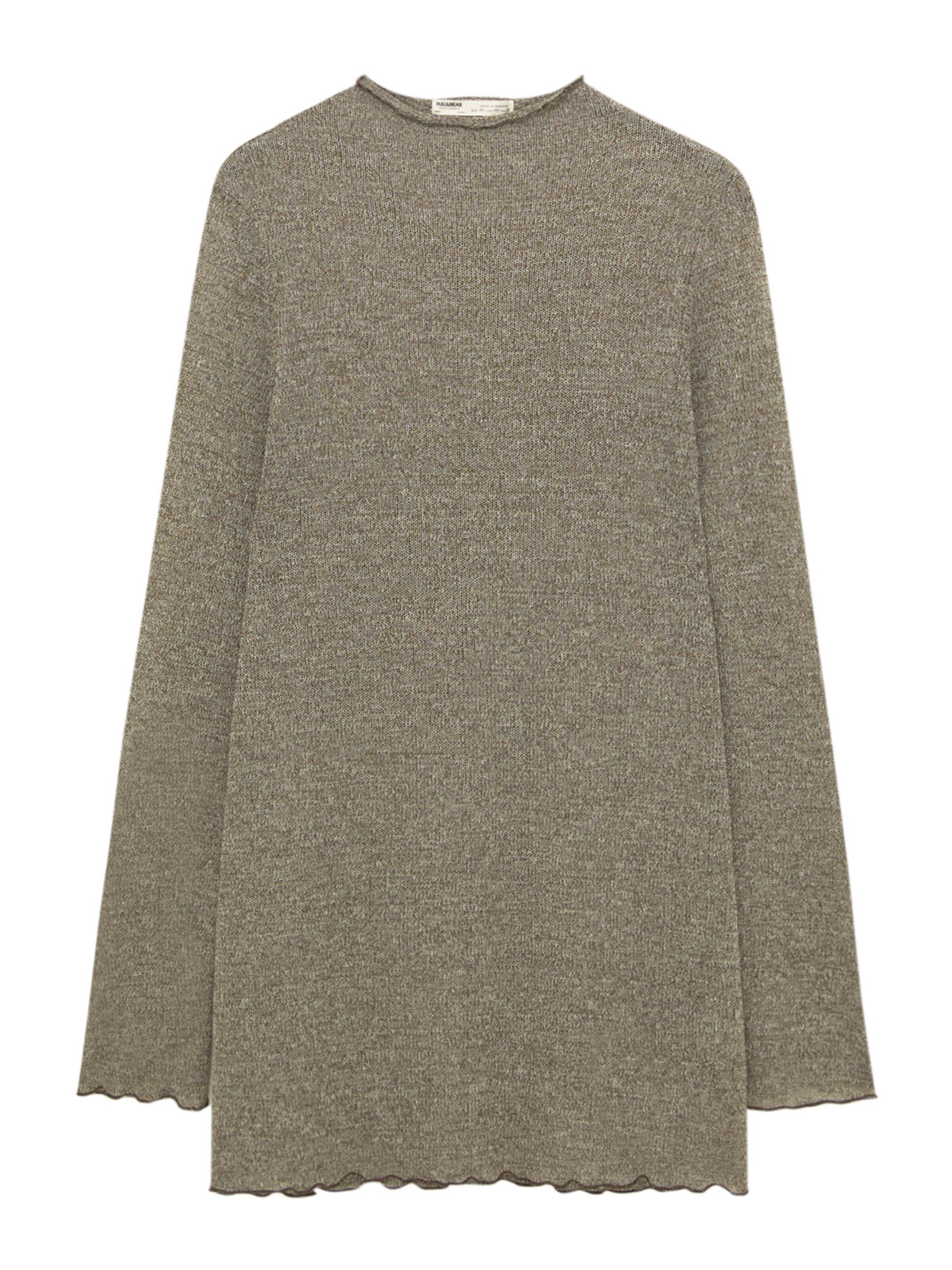 Tricou de la Pull&Bear pe bej: față