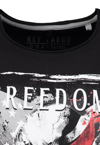 Key Largo Paita 'KLFreedom' värissä musta