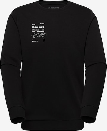 MAMMUT Pullover in Schwarz: Vorderseite