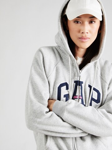 GAP Кофта на молнии в Серый