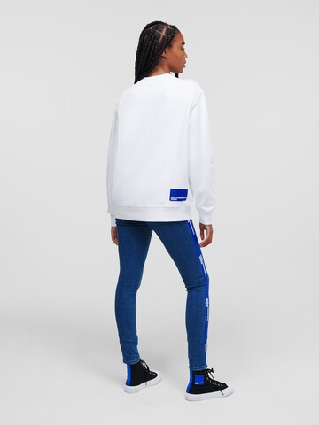 KARL LAGERFELD JEANS Sweatshirt i hvid