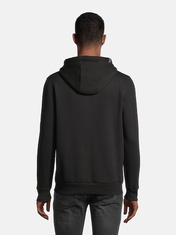 Veste de survêtement 'Makker' salzhaut en noir