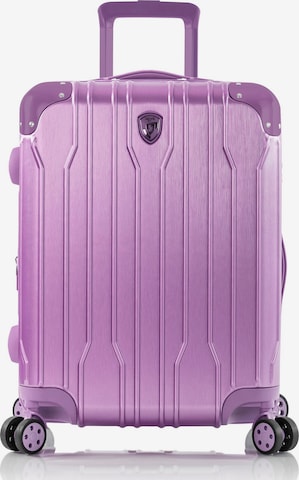 Heys Trolley 'Xtrak' in Lila: Vorderseite