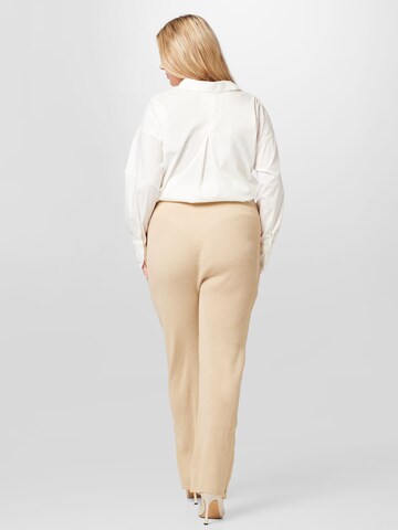 Regular Pantalon Dorothy Perkins Curve en beige