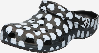 Crocs Clogs in schwarz / weiß, Produktansicht