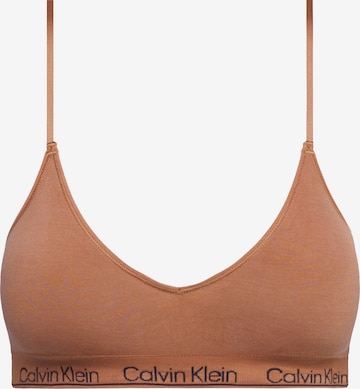 Calvin Klein Underwear Rintaliivi värissä beige: etupuoli