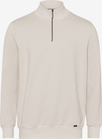 Hanro Sweatshirt ' Living Natural ' in Beige: predná strana