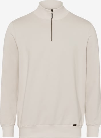 Sweat-shirt ' Living Natural ' Hanro en beige : devant