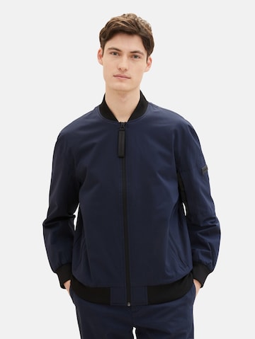 TOM TAILOR DENIM Between-Season Jacket in Blue: front