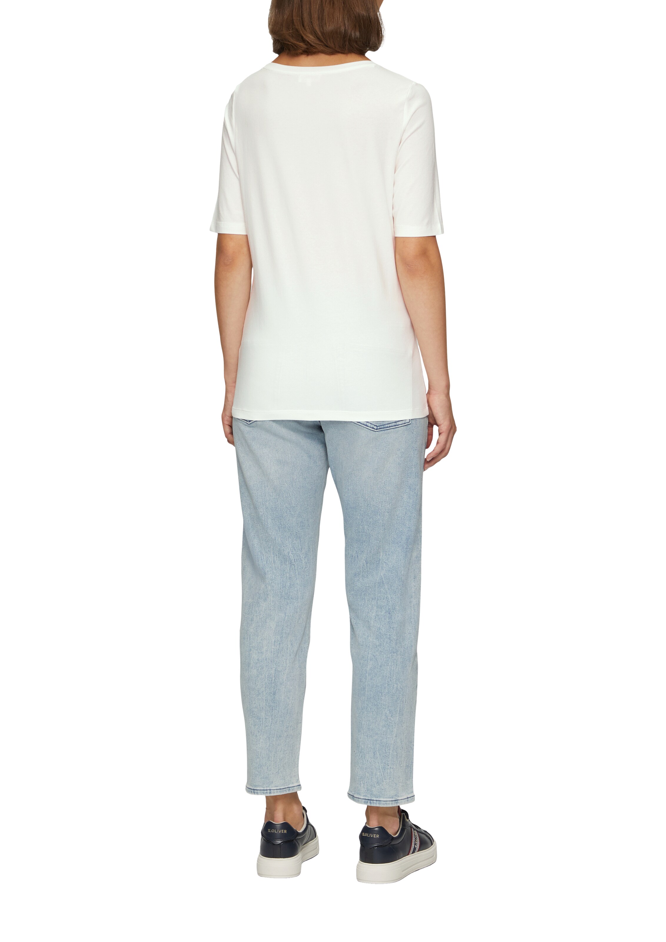 s.Oliver T-Shirt in Beige