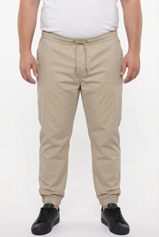 Men Plus Loosefit Hose in Beige: Vorderseite