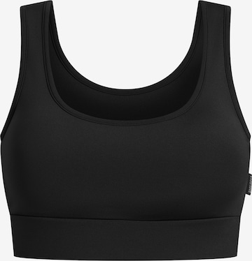 Smilodox Sporttop ' Debby ' in Zwart: voorkant