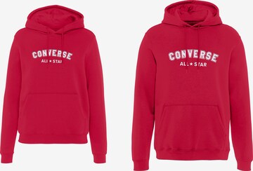 CONVERSE Sweatshirt in Rot: predná strana