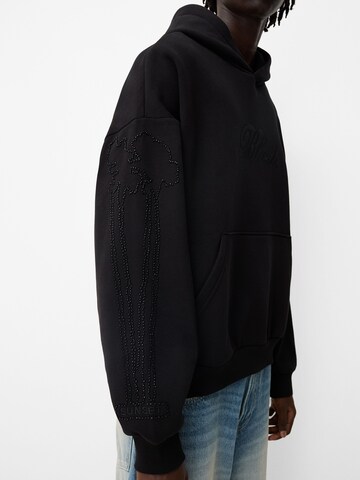 Sweat-shirt Bershka en noir