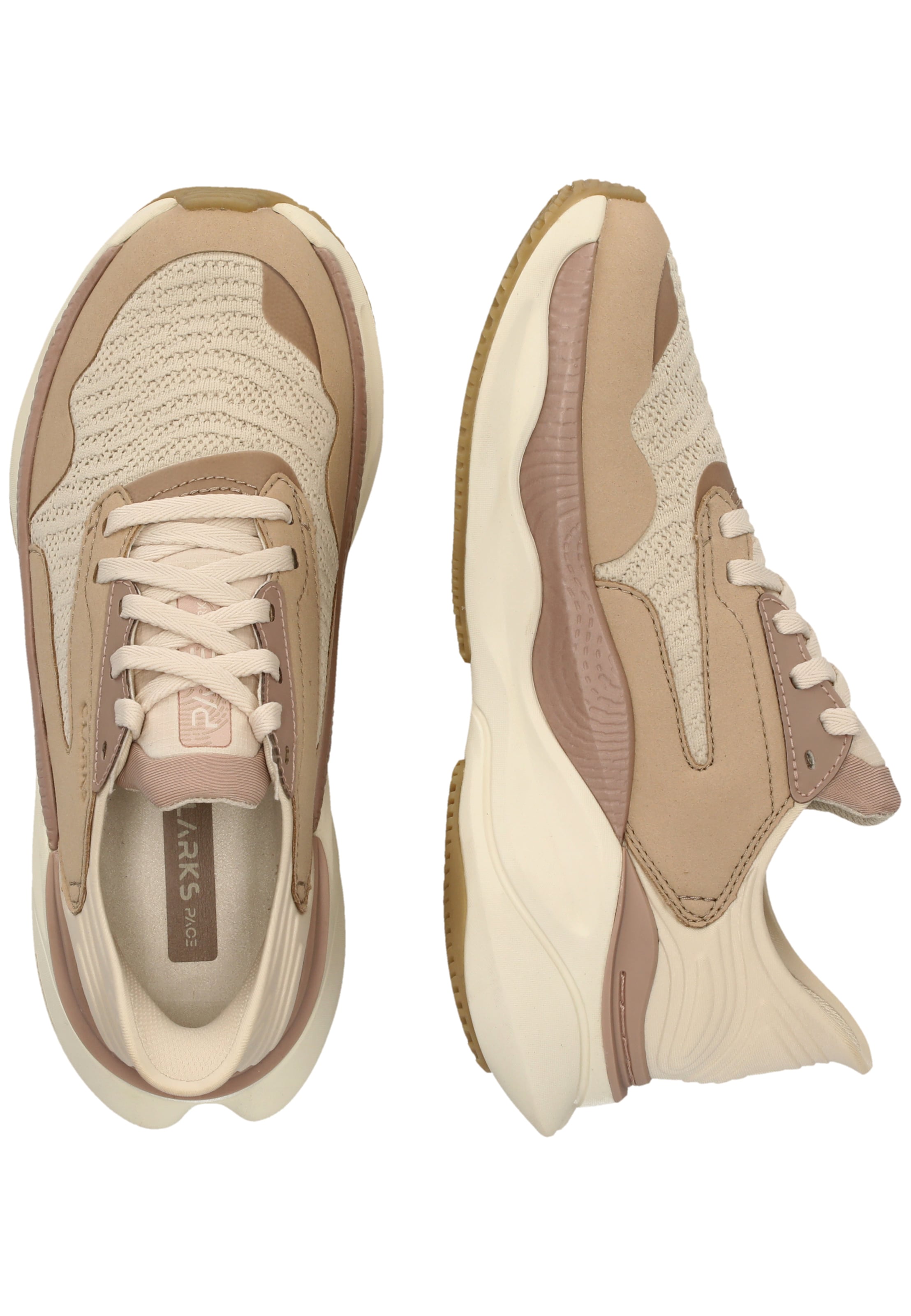 CLARKS Sneakers 'Clarks Pace' in Beige
