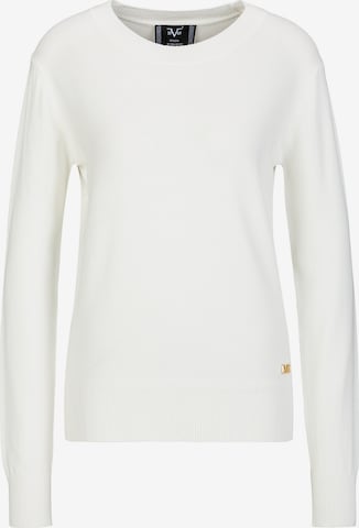 19V69 ITALIA Sweater 'Viola' in White: front
