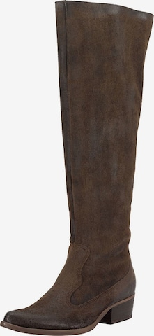 Bottes FELMINI en marron : devant