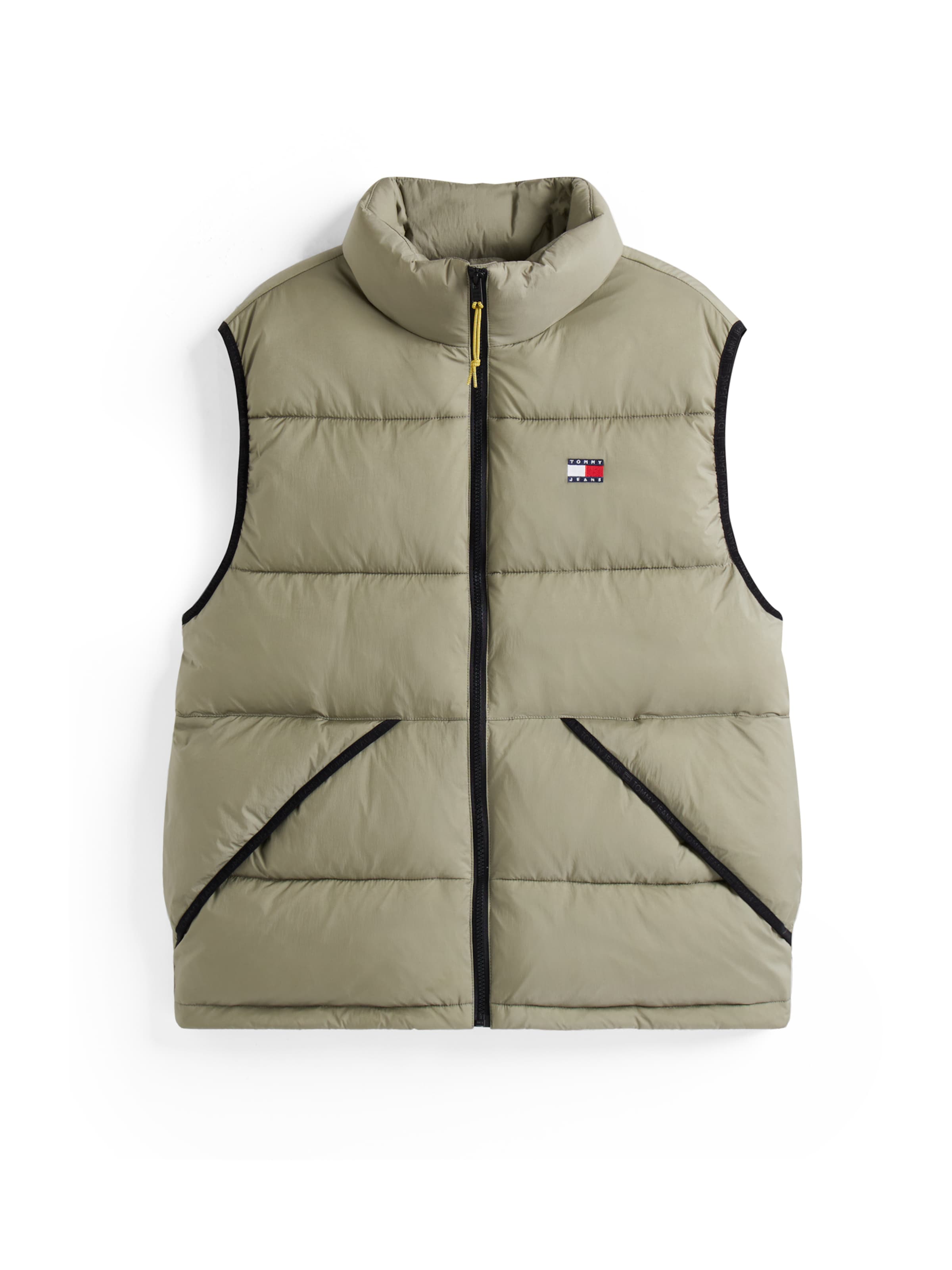 zaļš Tommy Jeans Veste: no priekšpuses