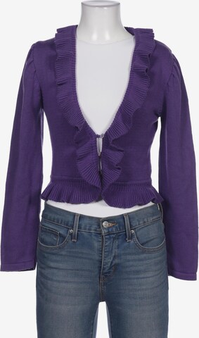 COUNTRY LINE Sweater & Cardigan in S in Purple: front